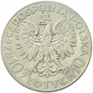 Polska, II RP, Romuald Traugutt, 10 złotych 1933, Warszawa