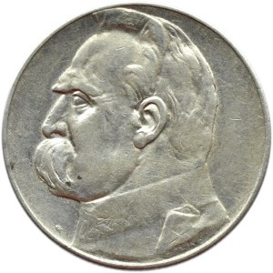 Polska, II RP, Józef Piłsudski, 5 złotych 1935, Warszawa