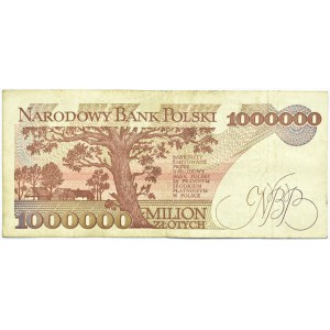 Polska, RP, 1 000000 złotych 1991, seria E, Warszawa