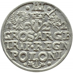 Zygmunt III Waza, trojak 1622, Kraków, Piękny