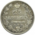 Rosja, Mikołaj I, 25 kopiejek 1829 HG, Petersburg