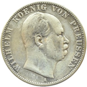 Niemcy, Prusy, Wilhelm I, talar 1866 A, Berlin