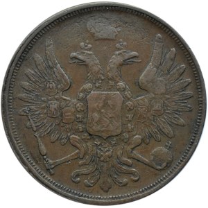 Rosja, Mikołaj I, 3 kopiejki 1852 E.M., Jekaterinburg