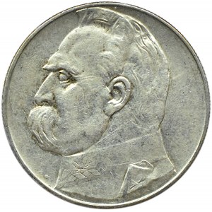 Polska, II RP, Józef Piłsudski, 10 złotych 1938, Warszawa