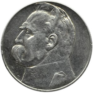 Polska, II RP, Józef Piłsudski, 10 złotych 1936, Warszawa