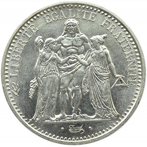 Francja, Republika, 10 franków 1970 A, Paryż, UNC