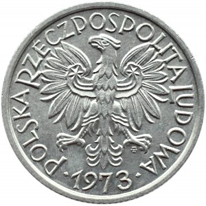 Polska, PRL, Jagody, 2 złote 1973, Warszawa, UNC