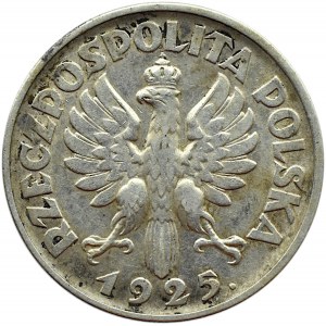 Polska, II RP, Kłosy, 1 złoty 1925, Londyn