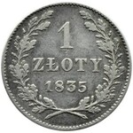 Wolne Miasto Kraków, 1 złoty 1835, Wiedeń