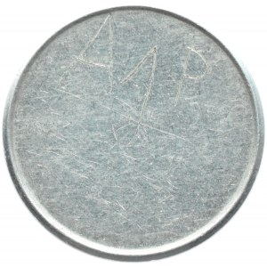Czysty krążek na monetę, blank, średnica 20 mm, aluminium