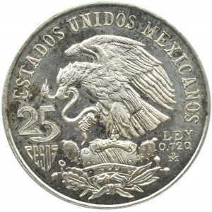 Meksyk, 25 pesos, 1968, Meksyk