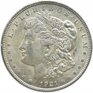 USA, Morgana, 1 dolar 1921, Filadelfia