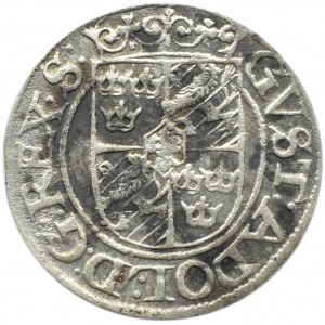 Okupacja szwedzka, Gustaw II Adolf, półtorak 1624, Ryga, ładny