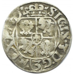 Zygmunt III Waza, półtorak 1614, haki, Kraków, rzadki