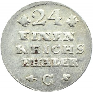 Pomorze, Fryderyk II Wielki, 1/24 talara 1753 G, Szczecin, UNC