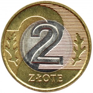 Polska, III RP, 2 złote 1994, Warszawa, UNC