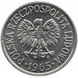 Polska, PRL, 20 groszy 1965, Warszawa