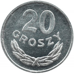 Polska, PRL, 20 groszy 1978, Warszawa, proof-like