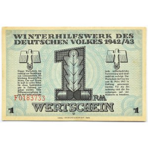 Deutschland - Winterhilfswerk des deutchen Volkes -1 mark 1941/42