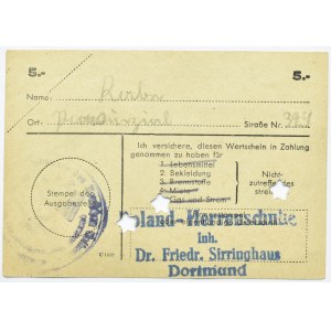 Deutschland - Winterhilfswerk des deutchen Volkes -1 mark 1941/42
