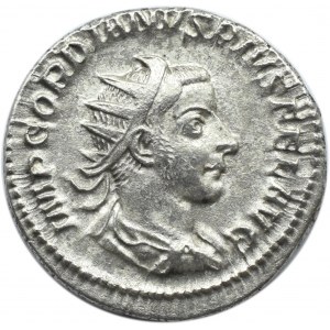 Cesarstwo Rzymskie, Gordian III (238-244), antoninian, Rzym, RIC 84