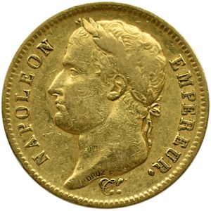 Francja, Napoleon Bonaparte, 40 franków 1811 A, Paryż