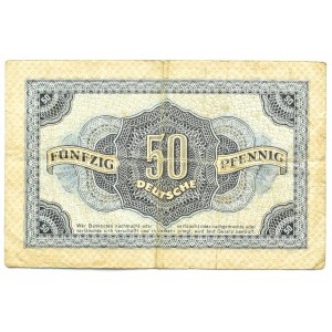 Niemcy, NRD, 50 pfennig 1948, seria AS