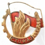 Polska, PRL, Lata 50-te, Odznaka harcerska Czuwaj, czuwajka