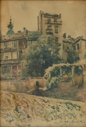 Tadeusz (ojciec) CIEŚLEWSKI (1870-1956), Kanonia od strony Wisły