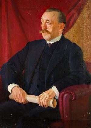 Edward Butrymowicz (1879-1944), Portret Felicjana Otockiego (1870-1931), ok. 1930 r.