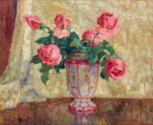 Zofia Albinowska (1886-1971), Kwiaty w wazonie