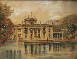 Marian Puchalski (1912-1970), Łazienki Królewskie - Pałac na Wodzie