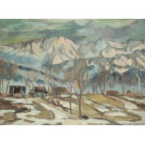 Mieczysław Filipkiewicz (1891 Kraków -1951), Widok na Tatry