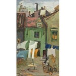 Jerzy Luczak-Szewczyk (1922 Lublin - 1974 Szwecja), Podwórko miejskie