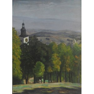 Irena Weissowa (1888-1981), Landscape from the vicinity of Kalwaria Zebrzydowska