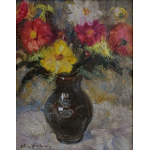 Jan Dutkiewicz (1911-1983), Kwiaty w wazonie