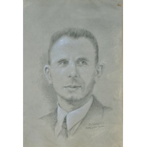 Paweł Steller (1895-1974), Portret Wiktora Polewki, 1972