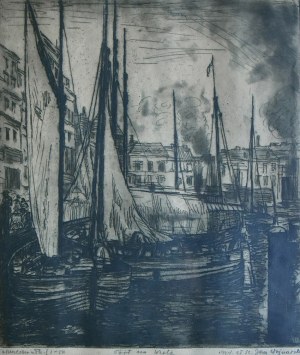 Jan Wojnarski (1879-1937), Port na Wiśle