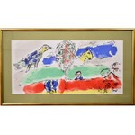 Marc Chagall (1887-1985), Le Fleuve vert. Zielona rzeka, 1974