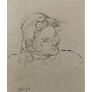 Jankiel ADLER (1895-1949), Głowa kobiety, 1940