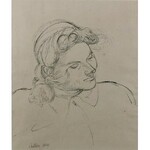 Jankiel ADLER (1895-1949), Głowa kobiety, 1940