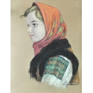 Longin ADAMIECKI (1914-1945), Dziewczyna huculska