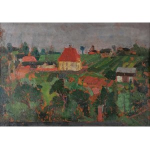 Antoni BARTKOWSKI (1891-1974), Pejzaż z Orłowej, 1919