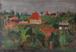Antoni BARTKOWSKI (1891-1974), Pejzaż z Orłowej, 1919