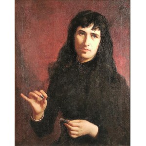 Bronisława ŁUKOMSKA-WIELOWIEYSKA (1865-1939), Portret kobiety