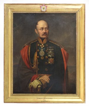 Jan Ksawery KANIEWSKI (1805-1867), Portret oficera carskiego - Księcia Mihaiła Gorczakowa, 1860