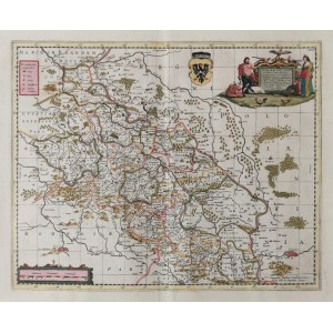 Jonas SCULTETUS (1603-1664), Mapa Śląska - Silesiae Ducatus