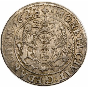 Zygmunt III Waza, Ort 1623, Gdańsk – podwójna data