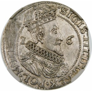 Zygmunt III Waza, Ort 1624, Gdańsk – data bez przebicia – PR