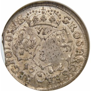 Jan III Sobieski, Szóstak 1682 TLB, Bydgoszcz – odmienne popiersie